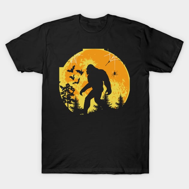 awkward bigfoot in the jungle T-Shirt by Nomad ART